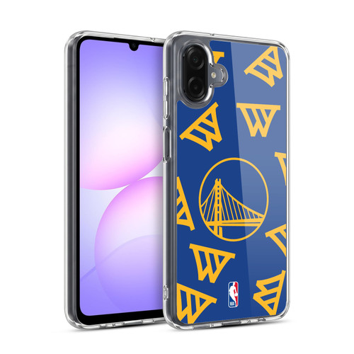 NBA Golden State Warriors Patterns Soft Gel Case for Samsung Galaxy A07 4G