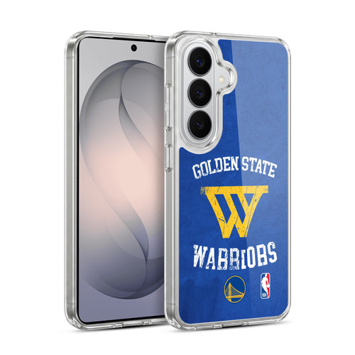 NBA Golden State Warriors Distressed Soft Gel Case for Samsung Galaxy S26
