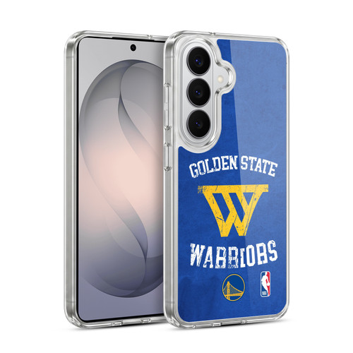 NBA Golden State Warriors Distressed Soft Gel Case for Samsung Galaxy S26