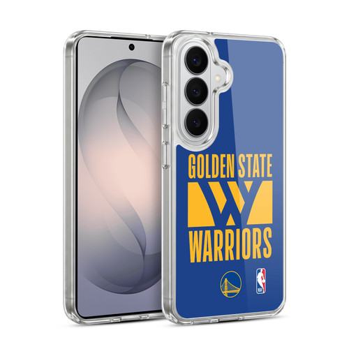 NBA Golden State Warriors Typography Soft Gel Case for Samsung Galaxy S26