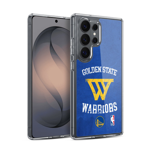 NBA Golden State Warriors Distressed Soft Gel Case for Samsung Galaxy S26 Ultra