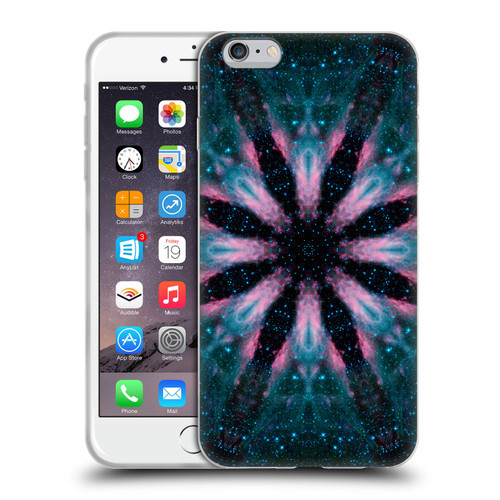 Aimee Stewart Mandala Floral Galaxy Soft Gel Case for Apple iPhone 6 Plus / iPhone 6s Plus