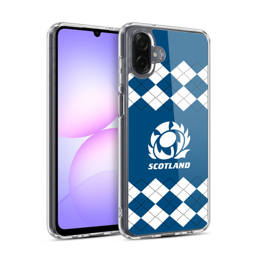 Scotland Rugby Logo 2 Argyle Soft Gel Case for Samsung Galaxy A07 4G