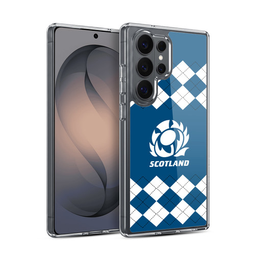 Scotland Rugby Logo 2 Argyle Soft Gel Case for Samsung Galaxy S26 Ultra