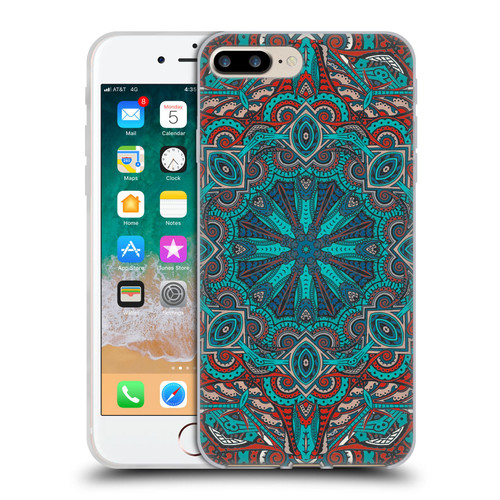 Aimee Stewart Mandala Moroccan Sea Soft Gel Case for Apple iPhone 7 Plus / iPhone 8 Plus