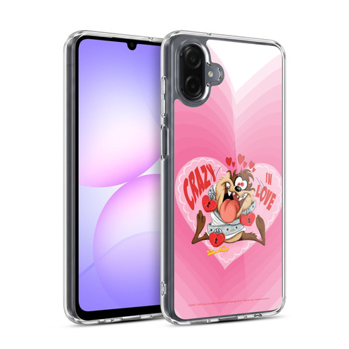 Looney Tunes Season Tasmanian Devil In Love Soft Gel Case for Samsung Galaxy A07 4G