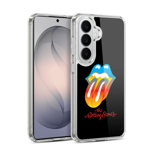 The Rolling Stones Graphics Rainbow Tongue Soft Gel Case for Samsung Galaxy S26 Plus