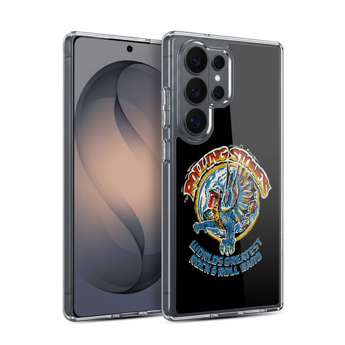 The Rolling Stones Graphics Greatest Rock And Roll Band Soft Gel Case for Samsung Galaxy S26 Ultra