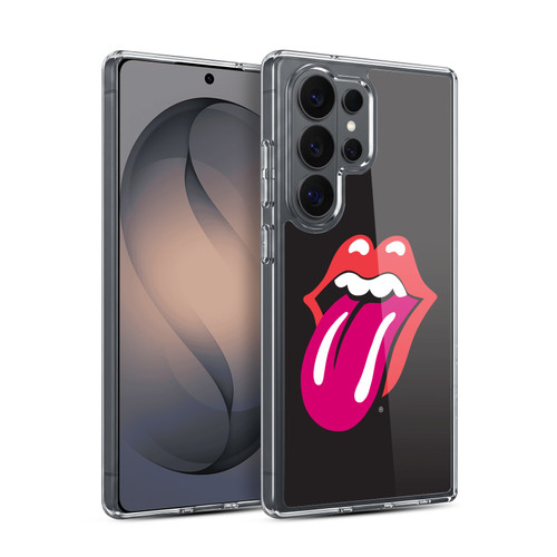 The Rolling Stones Graphics Pink Tongue Soft Gel Case for Samsung Galaxy S26 Ultra