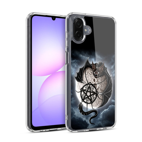 Sarah Richter Animals Gothic Dragon Bat & Moon Soft Gel Case for Samsung Galaxy A07 4G