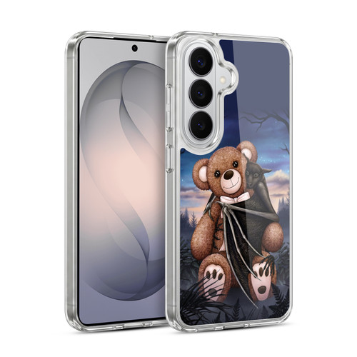 Sarah Richter Animals Bat Cuddling A Toy Bear Soft Gel Case for Samsung Galaxy S26