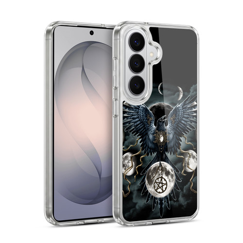 Sarah Richter Animals Gothic Black Raven Soft Gel Case for Samsung Galaxy S26 Plus