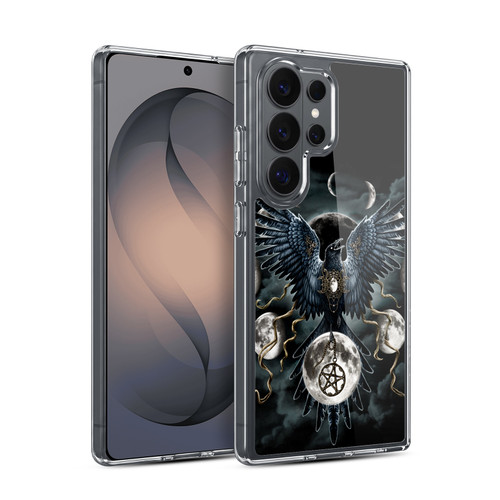 Sarah Richter Animals Gothic Black Raven Soft Gel Case for Samsung Galaxy S26 Ultra