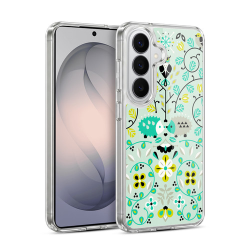 Cat Coquillette Animals Hedgehogs Symmetry Soft Gel Case for Samsung Galaxy S26