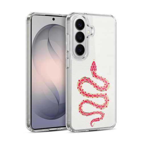 Cat Coquillette Animals Snake Pink Soft Gel Case for Samsung Galaxy S26
