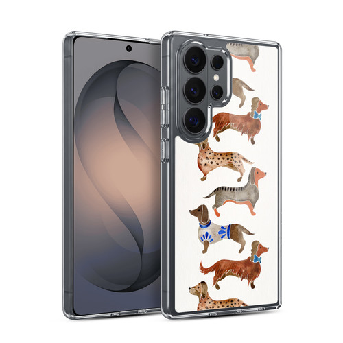 Cat Coquillette Animals Dachshunds Soft Gel Case for Samsung Galaxy S26 Ultra