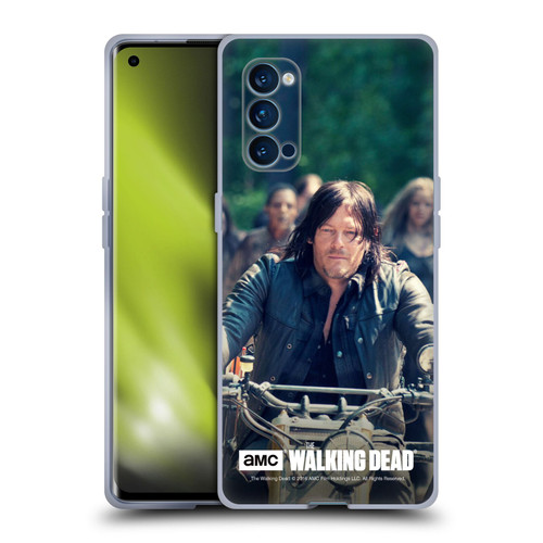 AMC The Walking Dead Daryl Dixon Bike Ride Soft Gel Case for OPPO Reno 4 Pro 5G