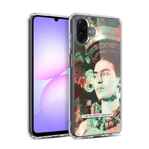 Frida Kahlo Portraits And Quotes Muse Soft Gel Case for Samsung Galaxy A07 4G