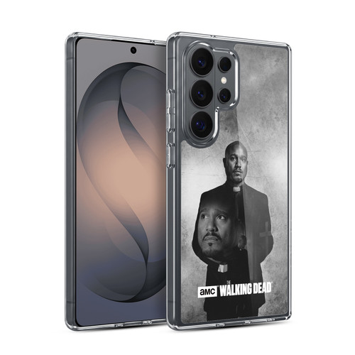 AMC The Walking Dead Double Exposure Gabriel Soft Gel Case for Samsung Galaxy S26 Ultra