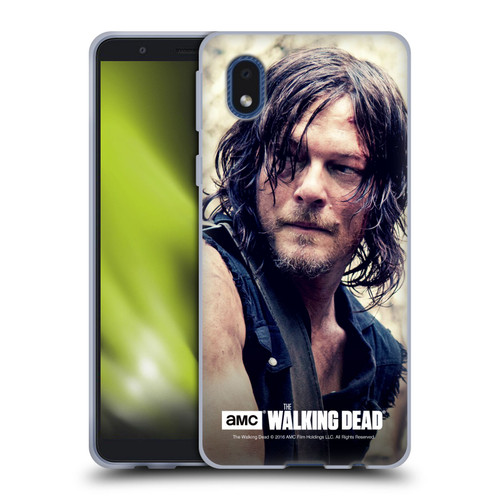 AMC The Walking Dead Daryl Dixon Half Body Soft Gel Case for Samsung Galaxy A01 Core (2020)