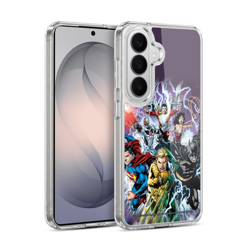 Justice League DC Comics Comic Book Covers New 52 #15 Soft Gel Case for Samsung Galaxy S26 Plus