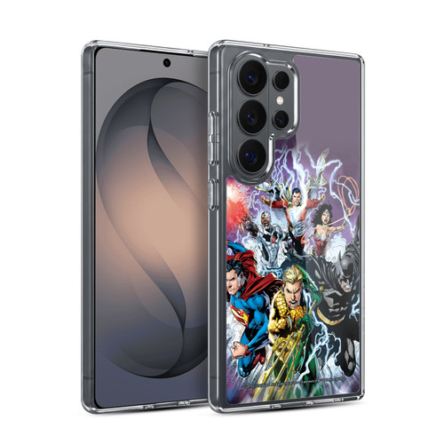 Justice League DC Comics Comic Book Covers New 52 #15 Soft Gel Case for Samsung Galaxy S26 Ultra