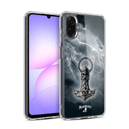 Alchemy Gothic Illustration Mjolnir Hammer Soft Gel Case for Samsung Galaxy A07 4G
