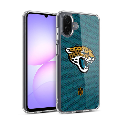 NFL Jacksonville Jaguars Logo Football Soft Gel Case for Samsung Galaxy A07 4G