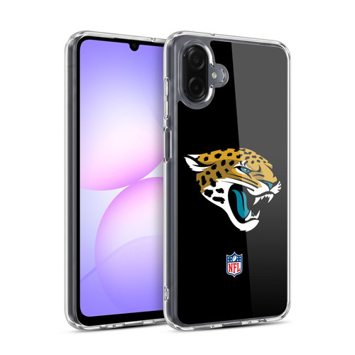 NFL Jacksonville Jaguars Logo Plain Soft Gel Case for Samsung Galaxy A07 4G