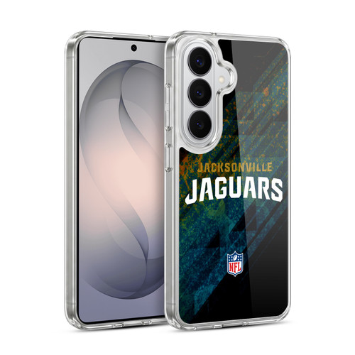 NFL Jacksonville Jaguars Logo Blur Soft Gel Case for Samsung Galaxy S26 Plus