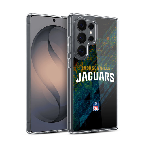 NFL Jacksonville Jaguars Logo Blur Soft Gel Case for Samsung Galaxy S26 Ultra