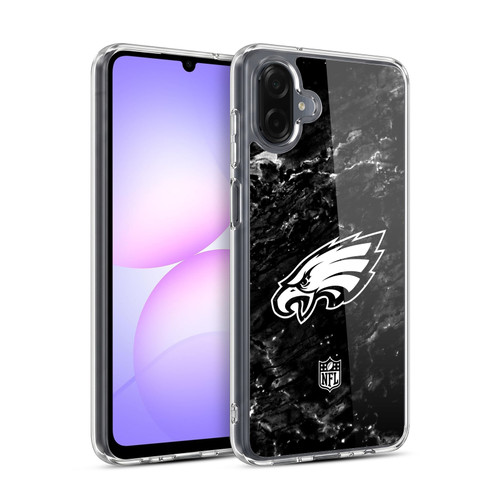 NFL Philadelphia Eagles Artwork Marble Soft Gel Case for Samsung Galaxy A07 4G