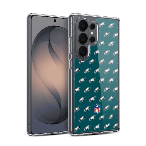 NFL Philadelphia Eagles Artwork Patterns Soft Gel Case for Samsung Galaxy S26 Ultra