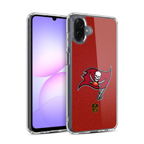 NFL Tampa Bay Buccaneers Logo Football Soft Gel Case for Samsung Galaxy A07 4G