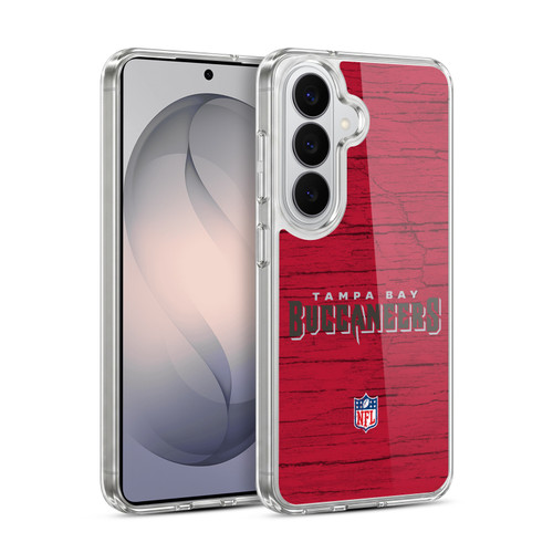 NFL Tampa Bay Buccaneers Logo Distressed Look Soft Gel Case for Samsung Galaxy S26