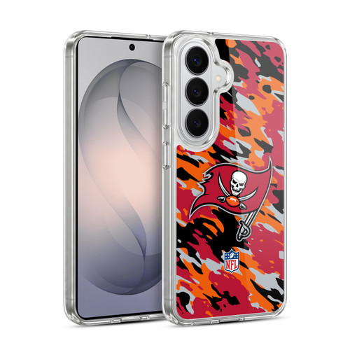 NFL Tampa Bay Buccaneers Logo Camou Soft Gel Case for Samsung Galaxy S26 Plus