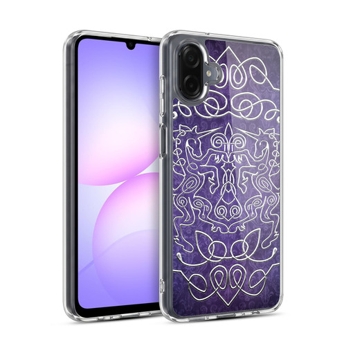 Brigid Ashwood Celtic Wisdom 3 Unicorns Soft Gel Case for Samsung Galaxy A07 4G