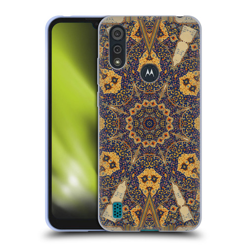 Aimee Stewart Mandala Ancient Script Soft Gel Case for Motorola Moto E6s (2020)
