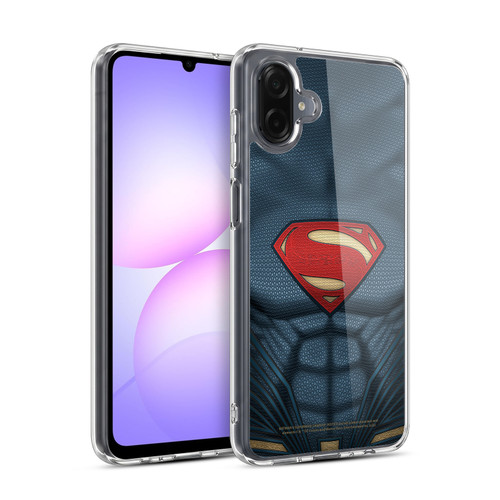 Batman V Superman: Dawn of Justice Graphics Superman Costume Soft Gel Case for Samsung Galaxy A07 4G