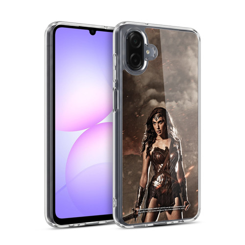 Batman V Superman: Dawn of Justice Graphics Wonder Woman Soft Gel Case for Samsung Galaxy A07 4G