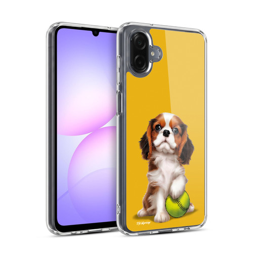P.D. Moreno Sport Puppies Cavalier King Charles Baseball Soft Gel Case for Samsung Galaxy A07 4G