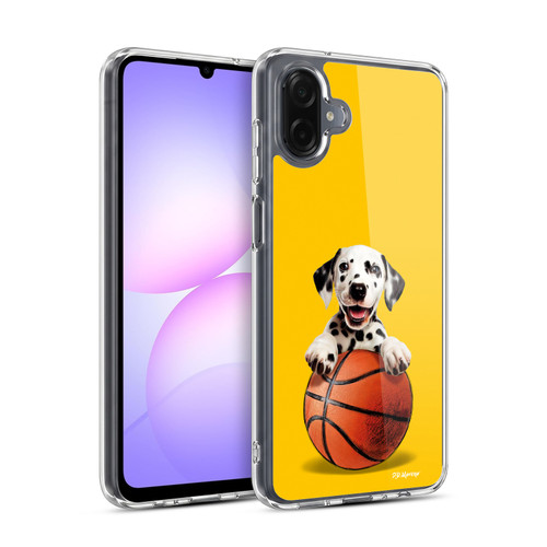 P.D. Moreno Sport Puppies Dalmatian Basket Soft Gel Case for Samsung Galaxy A07 4G