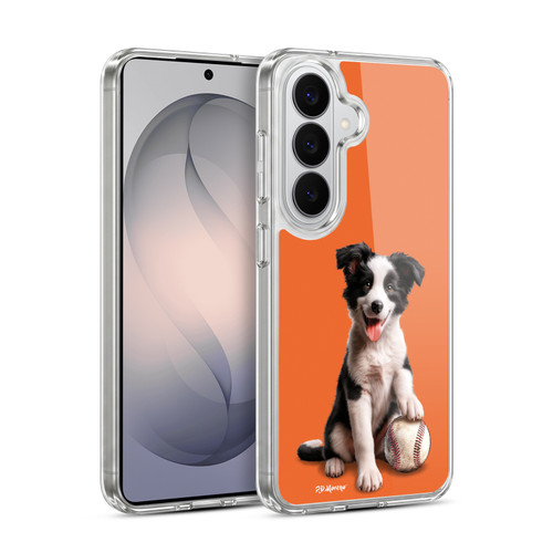 P.D. Moreno Sport Puppies Border Collie Baseball Soft Gel Case for Samsung Galaxy S26