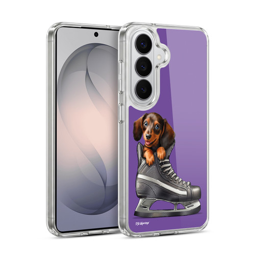 P.D. Moreno Sport Puppies Dachshund Hockey Soft Gel Case for Samsung Galaxy S26