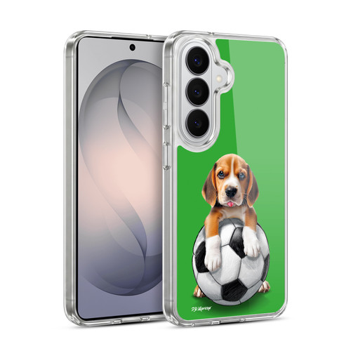 P.D. Moreno Sport Puppies Beagle Soccer Soft Gel Case for Samsung Galaxy S26 Plus