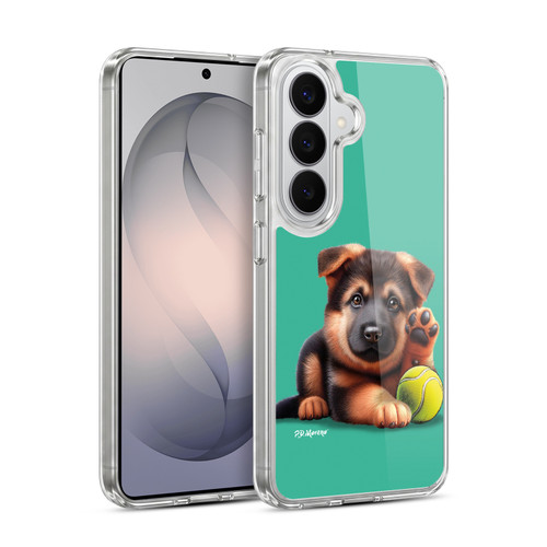 P.D. Moreno Sport Puppies German Shepherd Tennis Soft Gel Case for Samsung Galaxy S26 Plus