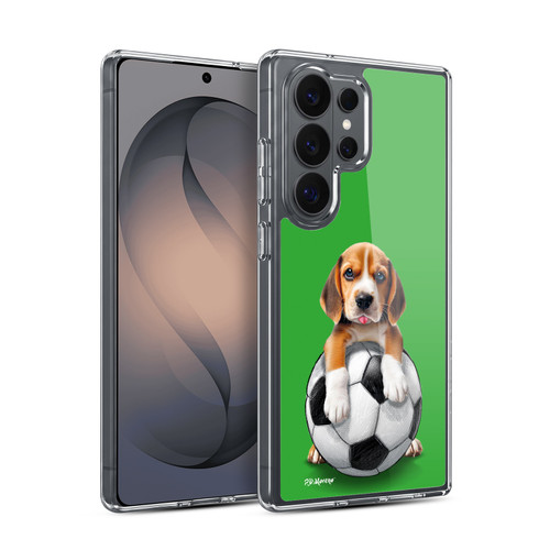 P.D. Moreno Sport Puppies Beagle Soccer Soft Gel Case for Samsung Galaxy S26 Ultra