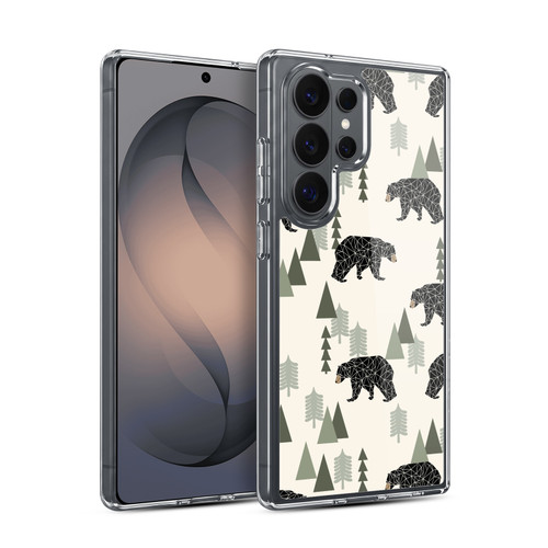 Andrea Lauren Design Animals Geometric Bears Soft Gel Case for Samsung Galaxy S26 Ultra