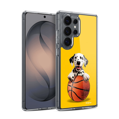 P.D. Moreno Sport Puppies Dalmatian Basket Soft Gel Case for Samsung Galaxy S26 Ultra