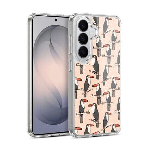 Andrea Lauren Design Birds Toucan Soft Gel Case for Samsung Galaxy S26